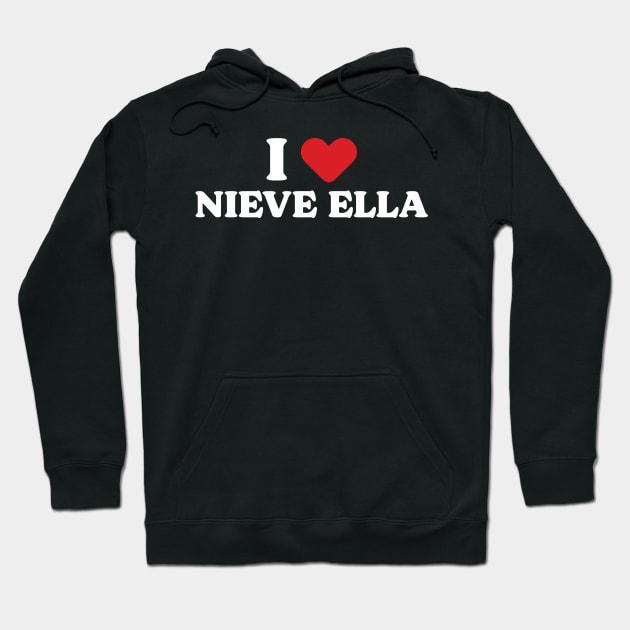 I Heart Nieve Ella Hoodie by Emma